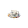 La Cartuja de Sevilla Set de taza de café con platillo colección Edén > Set De Tazas Con Platillos