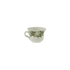 La Cartuja de Sevilla Set de 4 tazas de café con platillos colección Yedra > Set De Tazas Con Platillos