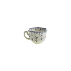La Cartuja de Sevilla Set de 4 tazas de café con platillos colección Flor de Lis Azul > Set De Tazas Con Platillos