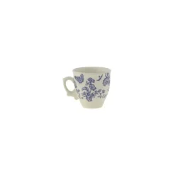 La Cartuja de Sevilla Set de 4 tazas de café con platillos colección Primavera > Set De Tazas Con Platillos