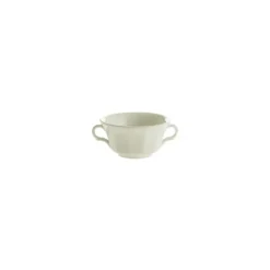 La Cartuja de Sevilla Set de 6 tazas de consomé con platillos colección Ochavada Blanca > Set Y Servicios|Boles Y Tazas De Consomé