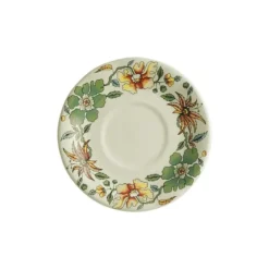 La Cartuja de Sevilla Set de 4 tazas de consomé con platillos colección Bellavista > Set Y Servicios|Boles Y Tazas De Consomé