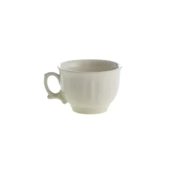 La Cartuja de Sevilla Set de 6 tazas de desayuno con platillos colección Imperio Blanca > Set De Tazas Con Platillos