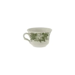 La Cartuja de Sevilla Set de 4 tazas de té con platillos colección Yedra > Set De Tazas Con Platillos