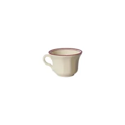 La Cartuja de Sevilla Taza de café colección Basic Line Red > Tazas