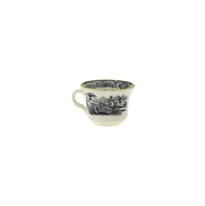 La Cartuja de Sevilla Taza de café colección Negro Vistas Yellow by Aaron Stewart > Tazas