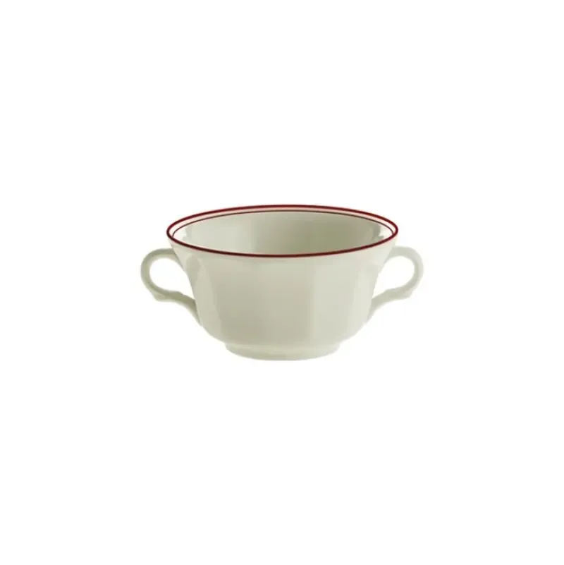 La Cartuja de Sevilla Taza de consomé colección Basic Line Red > Boles Y Tazas De Consomé