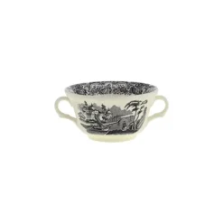 La Cartuja de Sevilla Taza de consomé colección Negro Vistas > Boles Y Tazas De Consomé