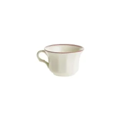 La Cartuja de Sevilla Taza de té colección Basic Line Red > Tazas