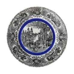 La Cartuja de Sevilla Vajilla completa de 27 piezas colección Negro Vistas Blue by Aaron Stewart > Vajillas